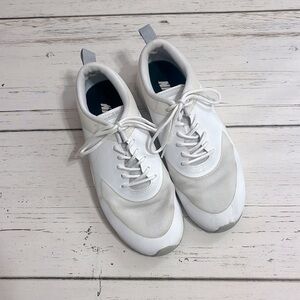 NikeiD White Tennis Shoes Size US8